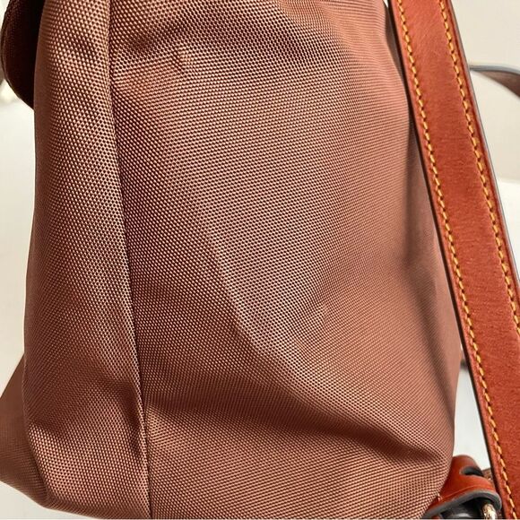 Dooney & Bourke Nylon Flap Backpack
Chocolate Brown Braided Leather - Picture 16 of 16